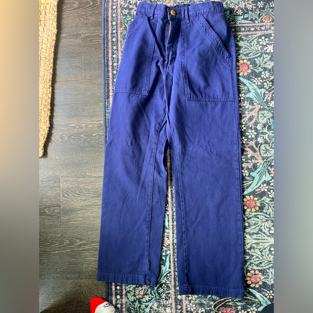 Big Bud Press Work Pants Navy Blue XS